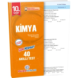 Puan Yayınları 10. Sınıf Kimya Akıllı Test