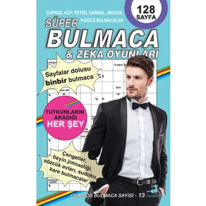 Süper Bulmaca&Zeka Oyunları 13 - Bertan Kodamanoğlu