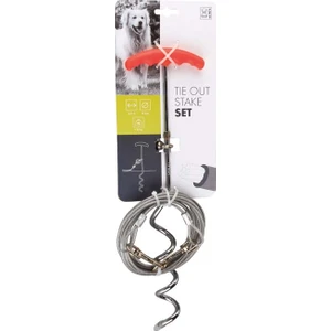 Köpek Bahçe Kazığı Çelik Telli 4,5 M Max 40 Kg