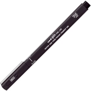 Uniball Pin 0.5 Fine Line Akrilik Uçlu Kalem Siyah 200