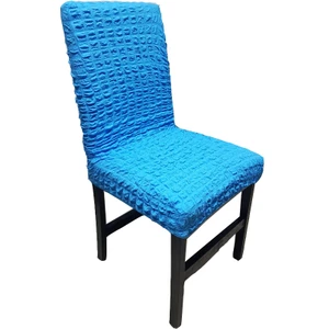 Avantaj Home Bürümcük Sandalye Kılıfı 6'lı Takım Mavi