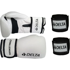 Challenger Dura-Strong Boks Eldiveni + Boks El Bandajı Seti