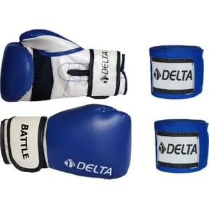 Battle Dura-Strong Boks Eldiveni + Boks El Bandajı Seti