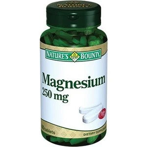 Nature's Bounty Magnesium 250 mg 60 Tablet