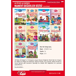 40 Öykü 40 Değer / Manevi Değerler Dizisi (10 Kitap) - Nezihe Ak İnci