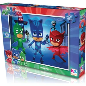 KS Games Pjmaskspuzzle 100