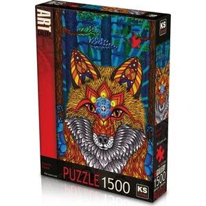 KS Games Electric Forest 1500 Parça Puzzle - Phil Lewis Art