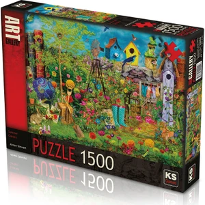 KS Games 1500 Parça Summer Garden Puzzle Aimee Stewart