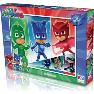 KS Games Pjmaskspuzzle 200