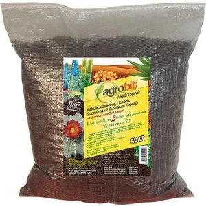 Kaktüs Aloevera Lithops Succulent Toprağı 40 Lt Gübreli Karışım