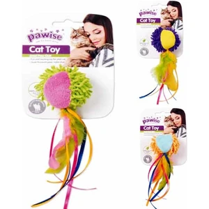 Kuyruklu Peluş Top Kedi Oyuncağı