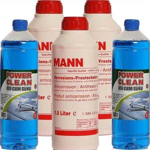 Organik Kırmızı Antifriz 1.5 Lt (-37 ) (3 Adet) 4.5 Lt + 2 Adet Camsuyu