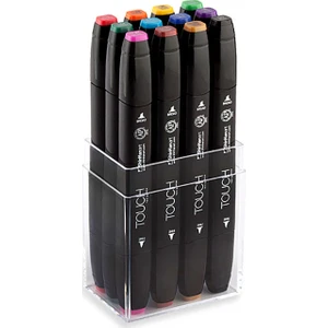 Touch Twın Marker 12Li Set Ana Renkler