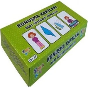Konuşma Kartları (Dört Sözcüklü Cümleler )