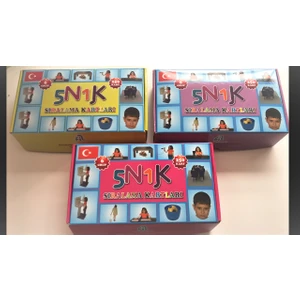 5N1K Sıralama Kartları