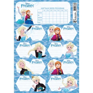 Frozen Ders Prog.3Lü Etiket