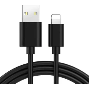 iPhone Uyumlu iPad Lightning USB Şarj ve Data Kablosu - 3 mt Siyah