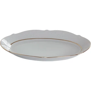 Altın Yaldız.2F Kayık Tabak 24x16cm