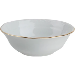 Porselen 12'Li Altın Yaldız 14 Cm Kase
