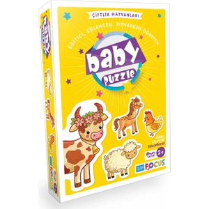 Blue Focus Çiftlik Hayvanları Baby Puzzle