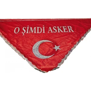 Kına Diyarı Asker İçi̇n Allik Yüz Örtüsü Pullu O Şimdi Asker ayyıldız