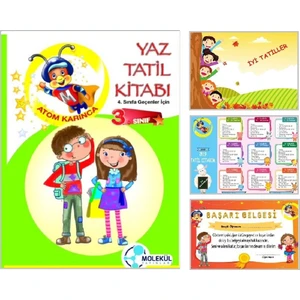 Molekül 3. Sınıf Yaz Tatil Seti 4 Parça