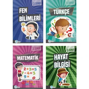 Molekül 3. Sınıf Tüm Dersler Etkinlikli Soru Bankası 4 Kitap