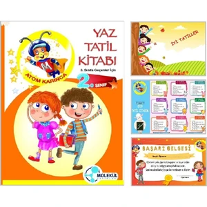Molekül 2. Sınıf Yaz Tatil Seti 4 Parça