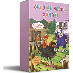 Fms Yayınları 2. ve 3. Sınıflar İçin Öykü ve Masal Zamanı Hikaye Seti 8 Kitap