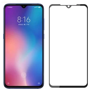 Case 4U Xiaomi Mi 9 SE Tam Kaplayan Tamperli Cam Ekran Koruyucu Curved Kırılmaz Kenar