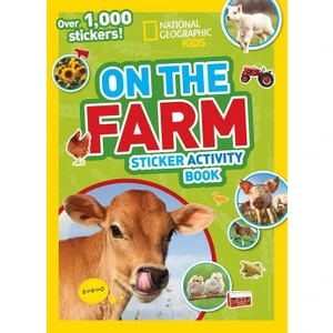 On The Farm Sticker Activity Book - National Geographic Kids