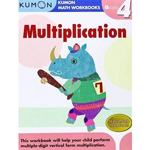 Grade 4 Multiplication (Kumon Math Workbooks)  - DK