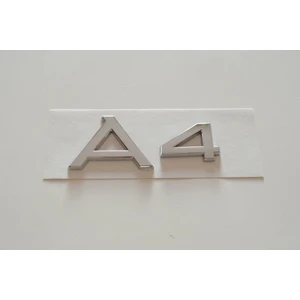 Audi̇ A4 Arka Bagaj Yazısı