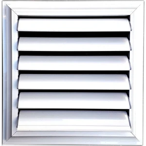 Panjur Dünyası 35 X 45 Alüminyum Kolsuz Beyaz Banyo Wc Panjur Ve Menfezi