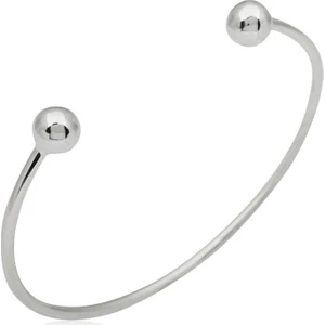 Gümüş Ayarlanabilir Bangle Bileklik