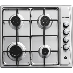 KO 410F Inox 4 Gözü Gazlı Setüstü Ocak - Doğalgaz