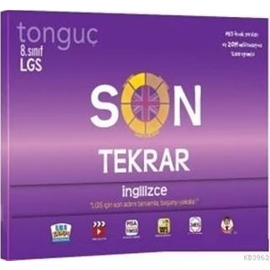 Tonguç Akademi LGS Son Tekrar İngilizce