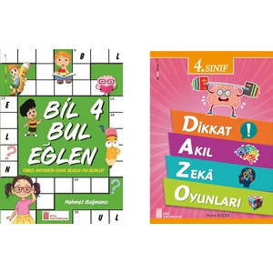 Tatil Eğlencesi 4. Sınıf Bil 4 Bul Eğlen - Dikkat Akıl Zeka Oyunları