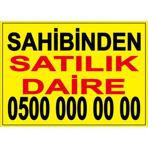 Kirpi Baskı Merkezi Sahibinden Satılık Daire Branda Afiş