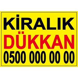 Kirpi Baskı Merkezi Kiralık Dükkan Branda Afiş