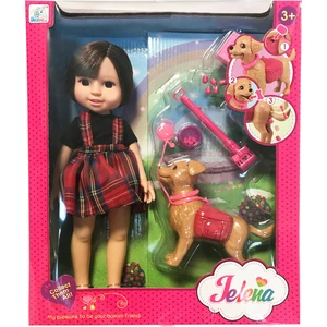 Mega Oyuncak Jelena Bebek Köpeğiyle Gezmede