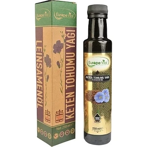 Europe Vital Soğuk Pres Keten Tohumu Yağı 250 ml