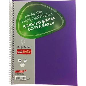 Neon Project A4 100 Yaprak Çizgili Defter Uc38000-Ç