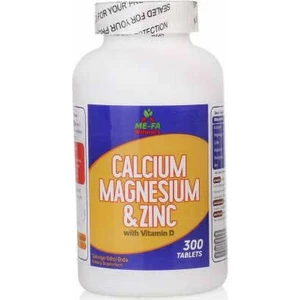 Mefa Naturals Calcium Magnesium Zinc Vitamin D 3 300 TABLET
