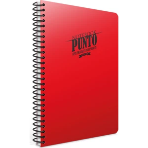 Punto Spiralli Plastik Kapak Defter A4 80 Yp Çizgisiz