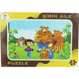 Şirin Aile 24 Parça Puzzle