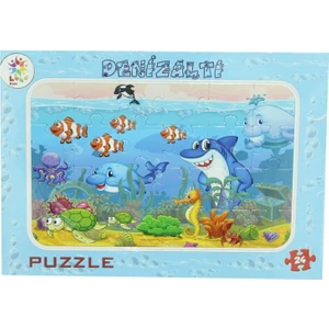 Deniz Canlıları 24 Parça Puzzle