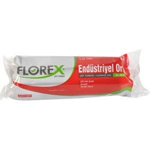 Endüstriyel Orta Siyah Çöp Torbası 55X60Cm 25Rulo