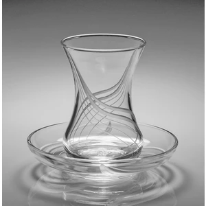 Butik Simge Desenli Çay Bardak Takımı 42381