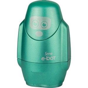 E-Bot Silgili Kalemtıraş Metalik Yeşil Tekli